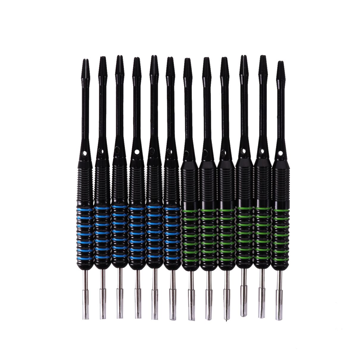 Grebarley Darts Steel Tip Set 12 Pack